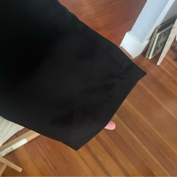 Banana Republic Hayden Black Dress Pants Trousers Straight-Leg sz Large - Picture 10 of 11